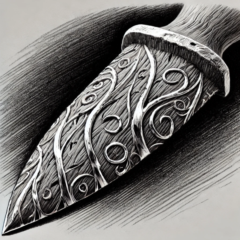 silver wooden spike.webp